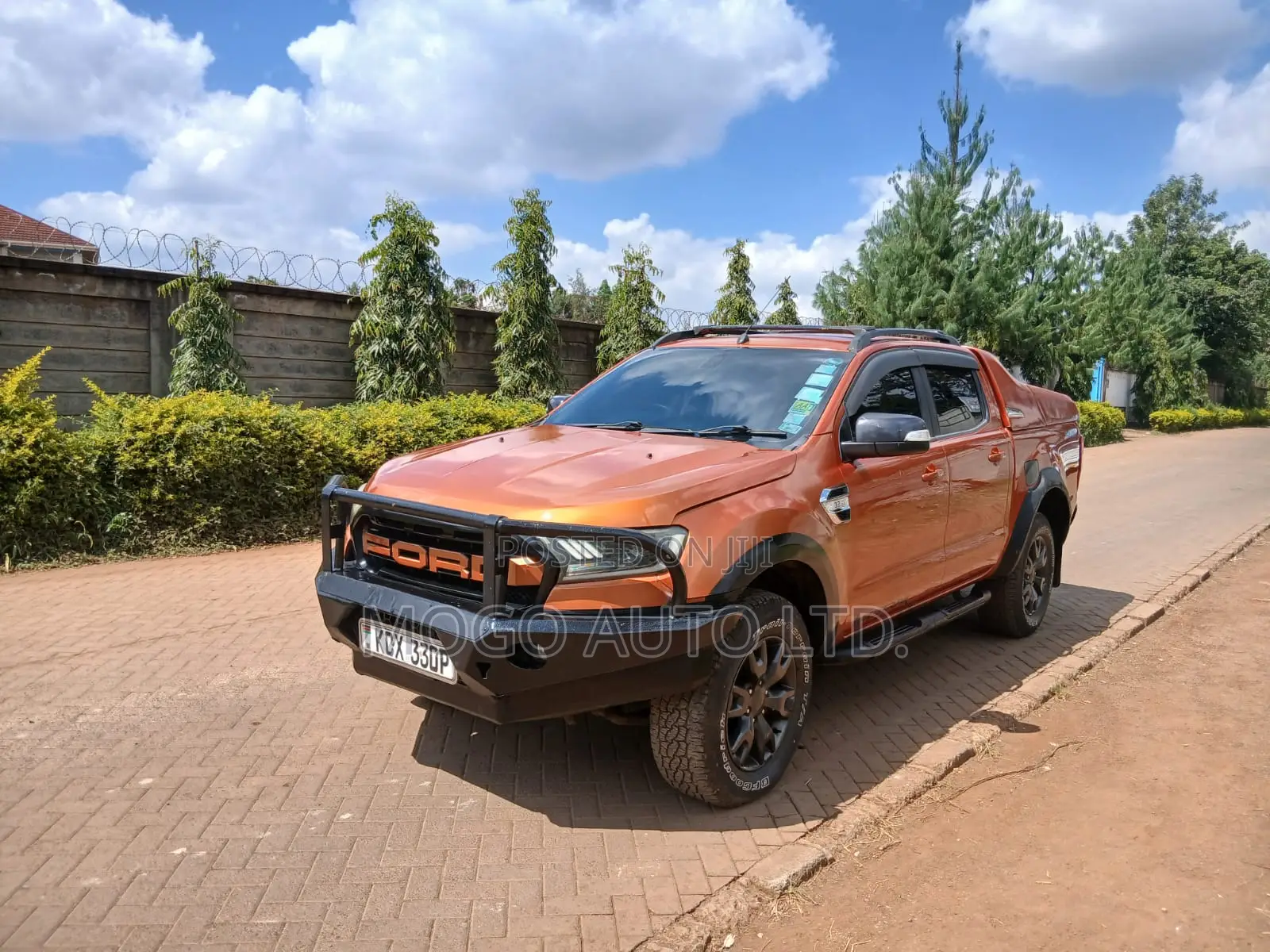 Ford Ranger Wildtrak 2012 Orange