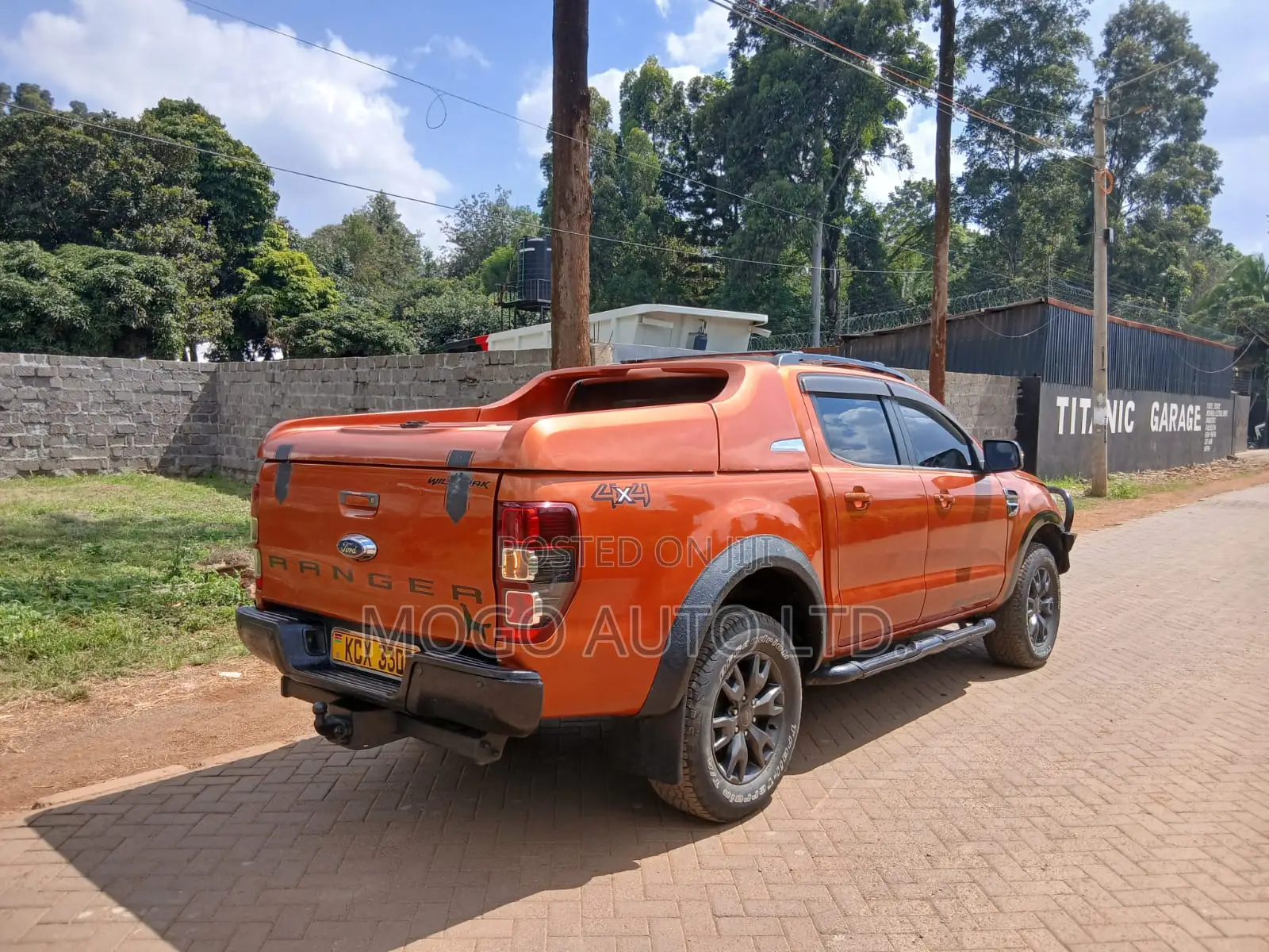 Ford Ranger Wildtrak 2012 Orange