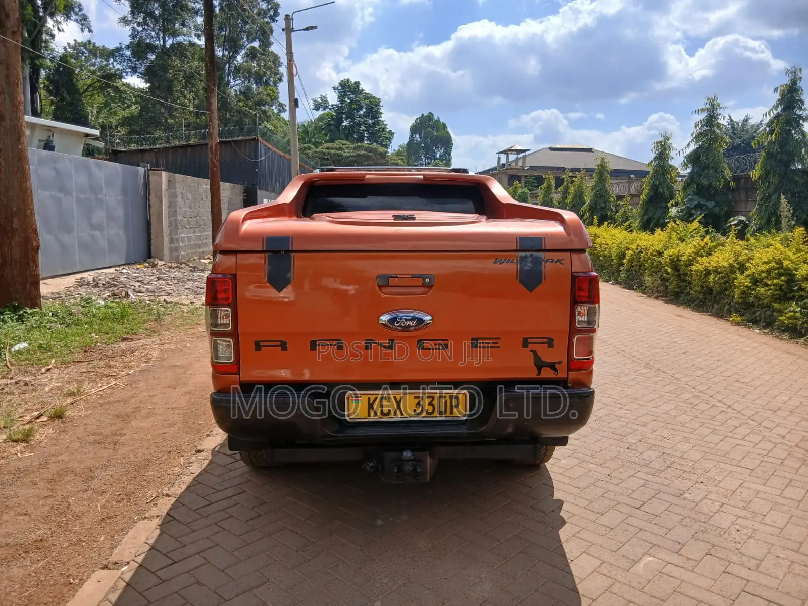 Ford Ranger Wildtrak 2012 Orange
