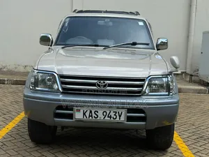 Toyota Land Cruiser Prado 1996 Gray