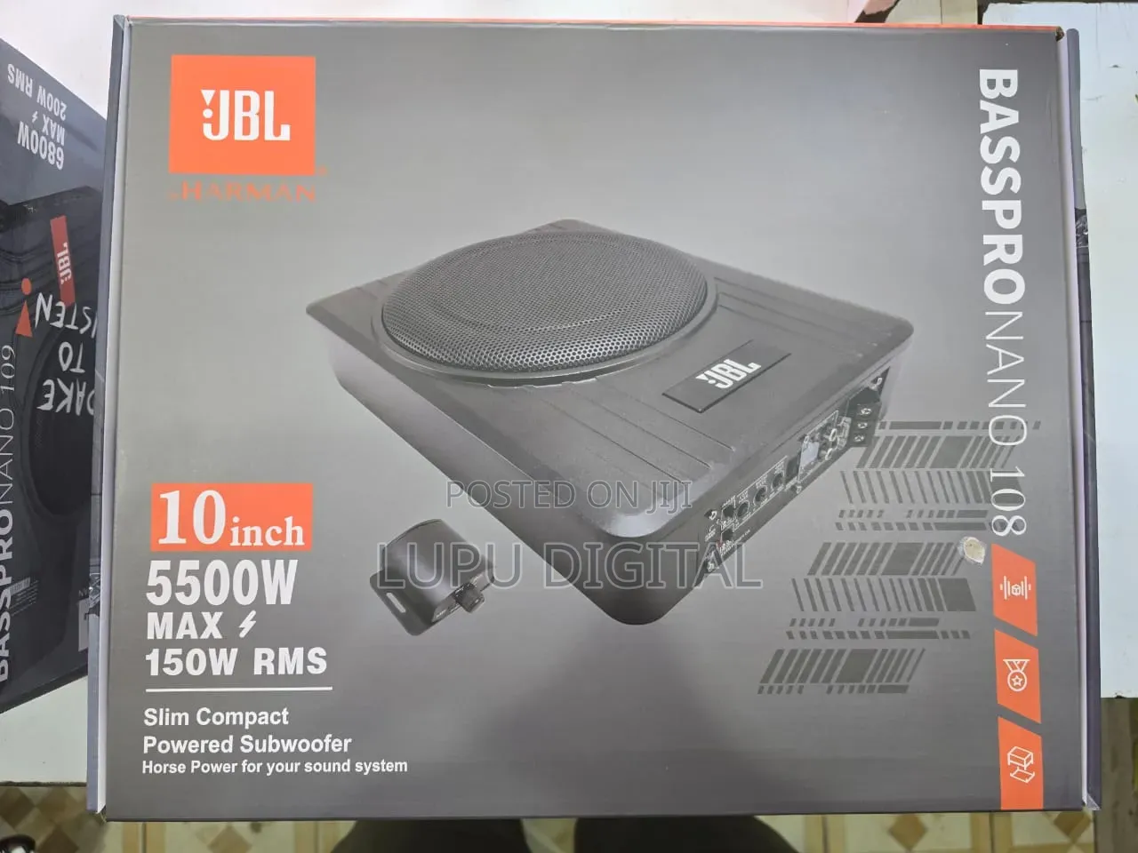 JBL Nano108 5500w + Cable