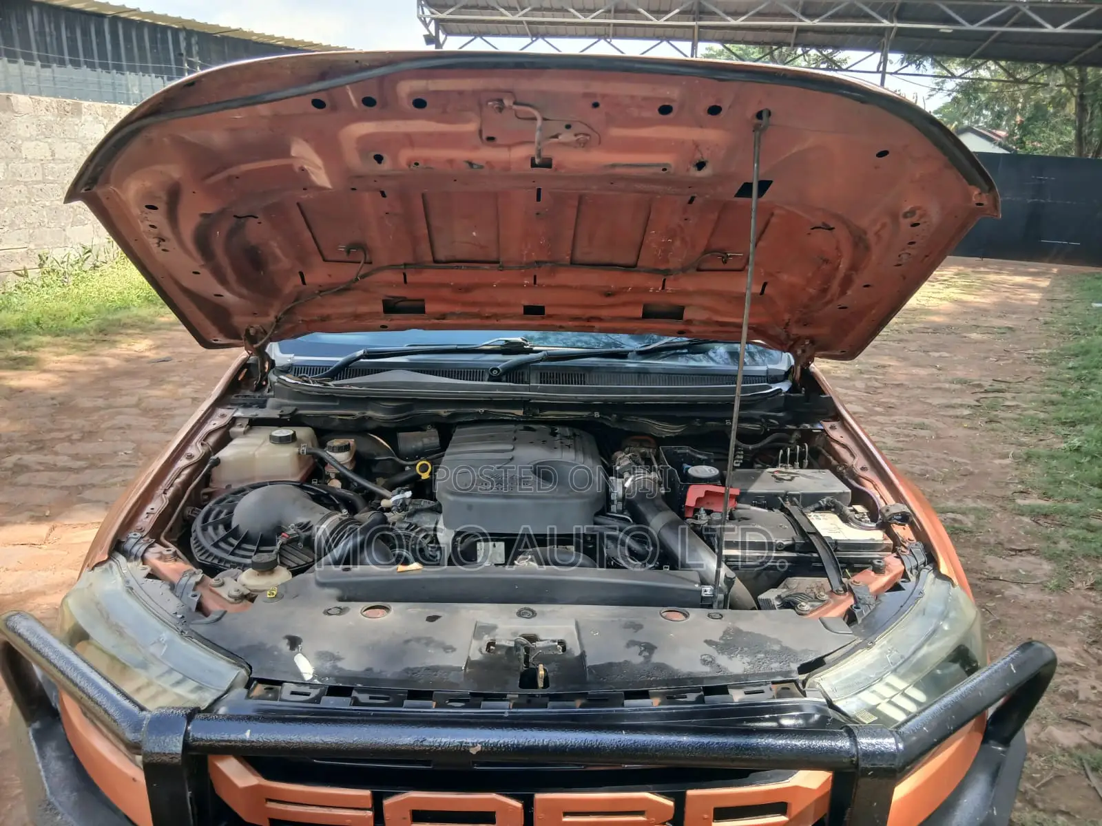 Ford Ranger Wildtrak 2012 Orange