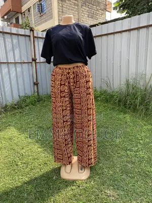 Ankara Pallazo Pants (Varied Fabrics)
