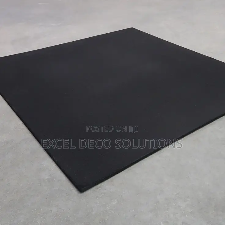 Gym Rubber Mats With Stylish Fitness Finish