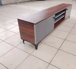 Tv Stand Dark Walnut Entertainment Unit – 5 Feet