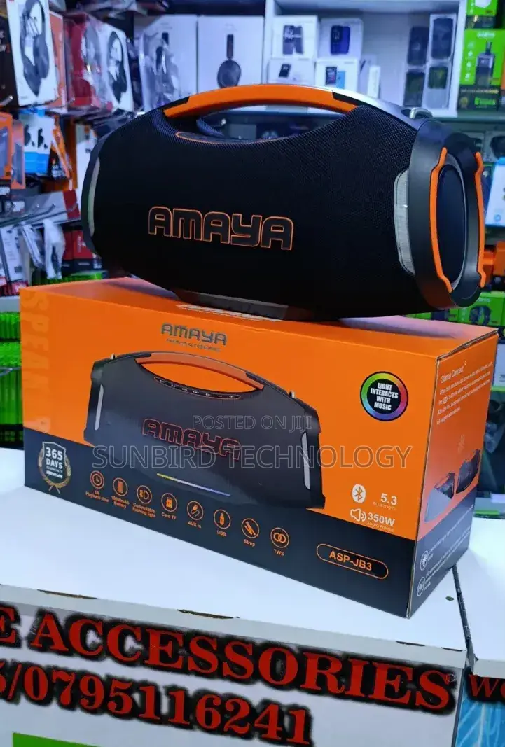 Amaya 350w Jb3 Heavy Bass Portable Speaker