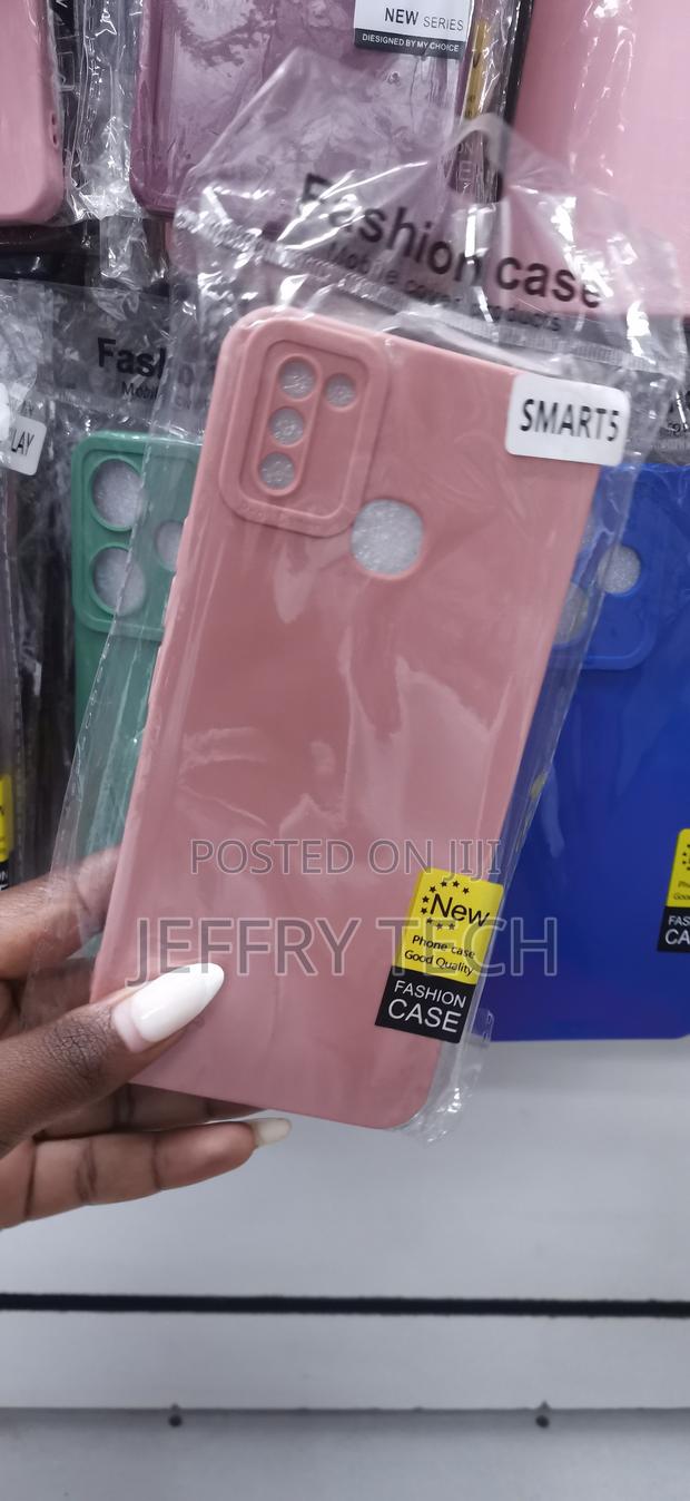 Infinix Smart 5 Pink Liquid Silicone "Macaron" Case - thumbnail 2
