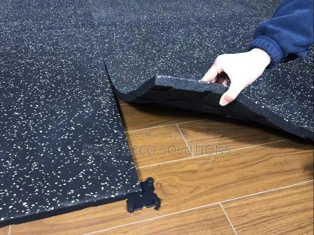 Gym Rubber Mats for Safe Commercial Home Gyms