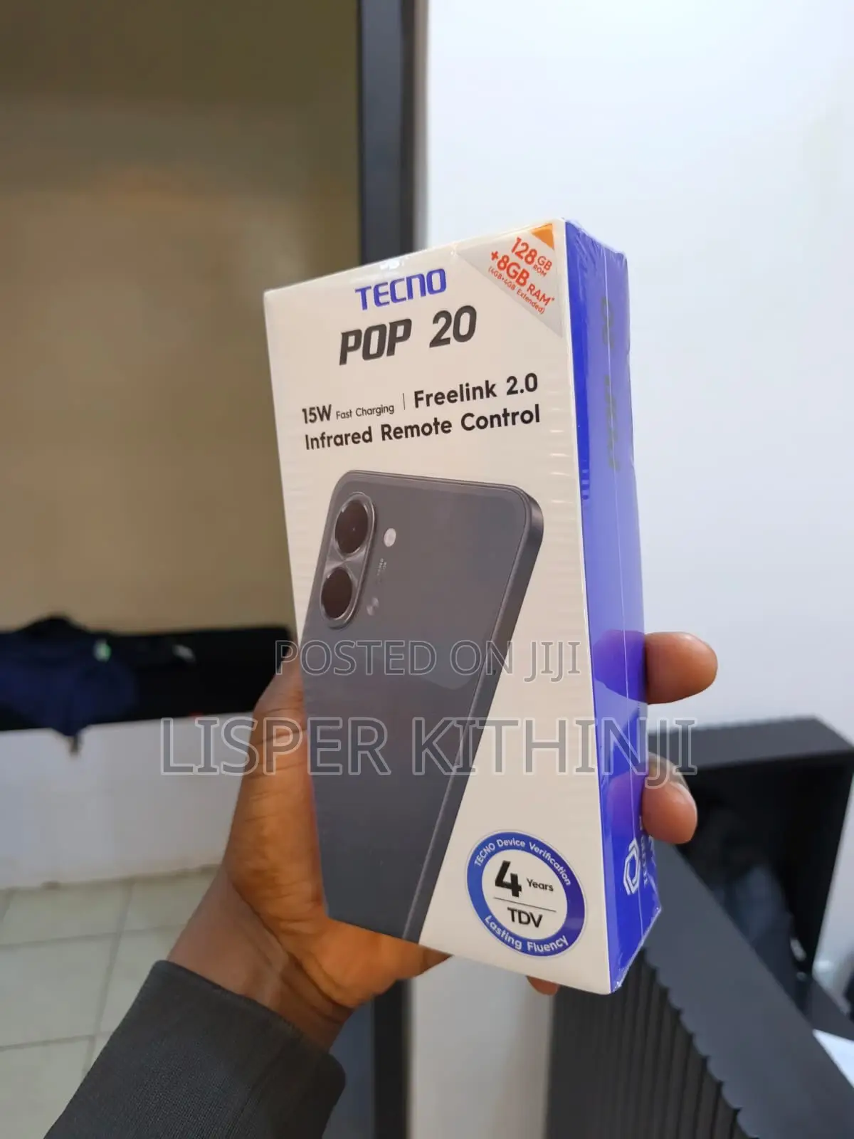 New Tecno Pop 20 64 GB Gray