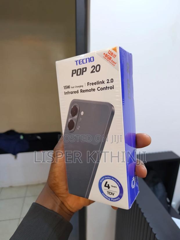 New Tecno Pop 20 64 GB Gray - main view