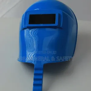 Welding Mask With Handle Blue Colour