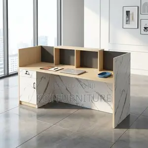 Office Desk : Modern 1.8-Meter Reception Desk