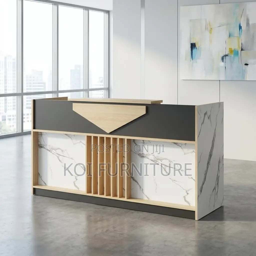 Office Desk : Modern 1.8-Meter Reception Desk
