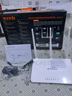 The Tenda F3 N300 Wireless Router I300mbps Wi-Fi Router