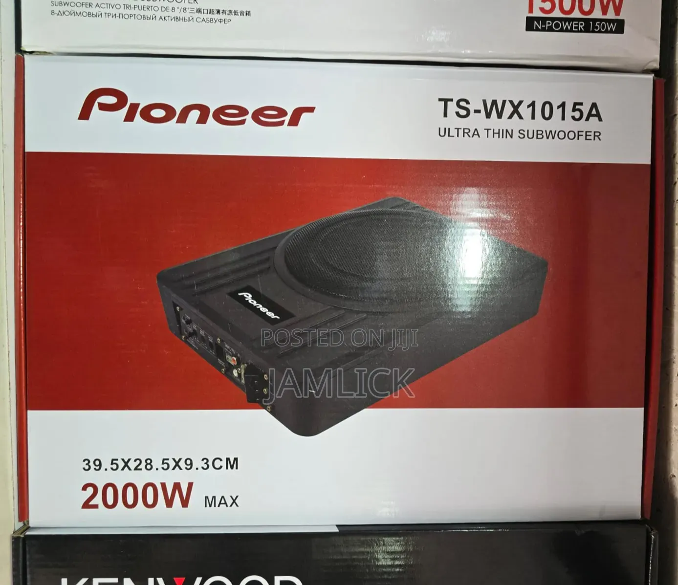 Pioneer Ts-Wx1015a 10 Inch Active Subwoofer - Eg