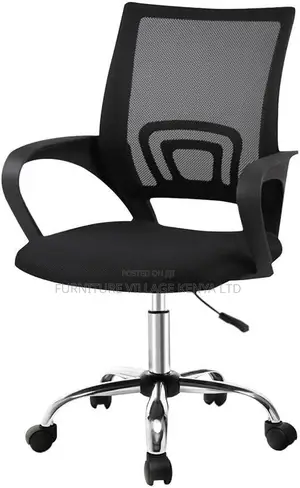 Office Chair: Swivel Mesh Computer Desk Seat.