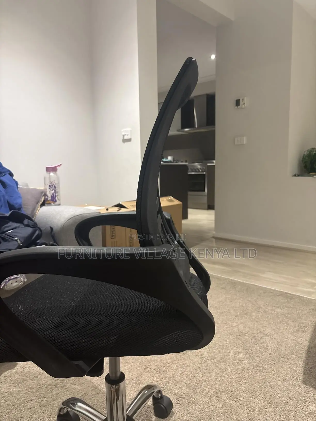 Office Chair: Swivel Mesh Computer Desk Seat.
