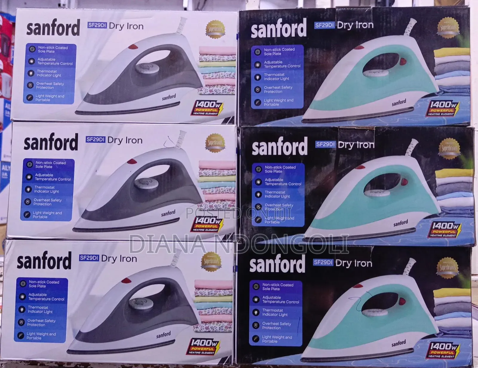 Sanford Iron Box Dry