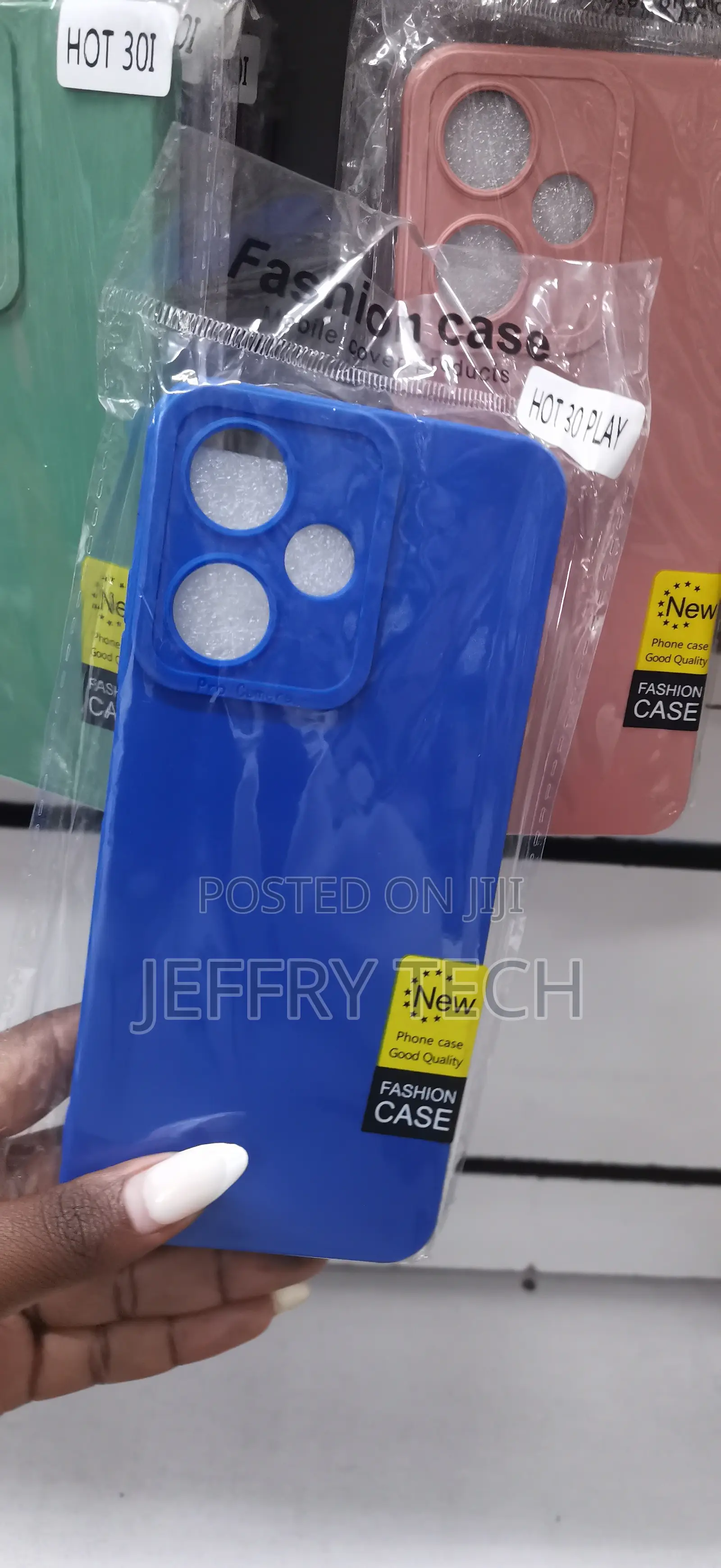Infinix Smart 7 Anti Shock, Flexible, Eco-Friendly Cover