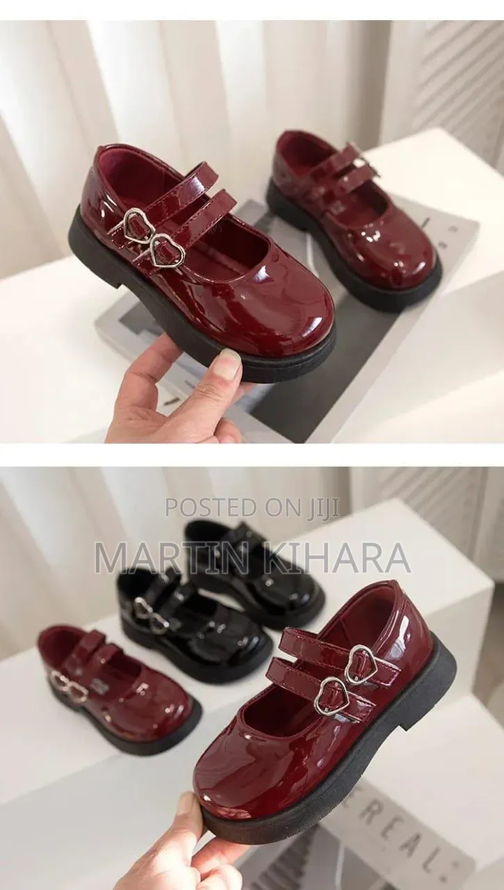 Kids Wetlook Dolly Shoes (Size 24-36)