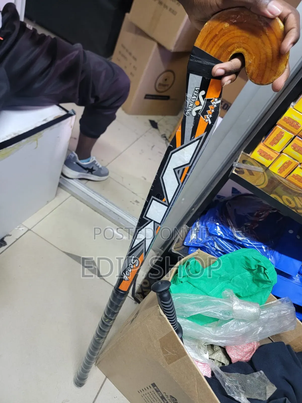 Vijay King Fibre Hockey Stick
