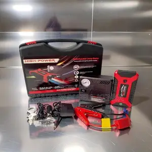 Plug and Play Portable 99800mah Car Jump Starter With Tire Inflator