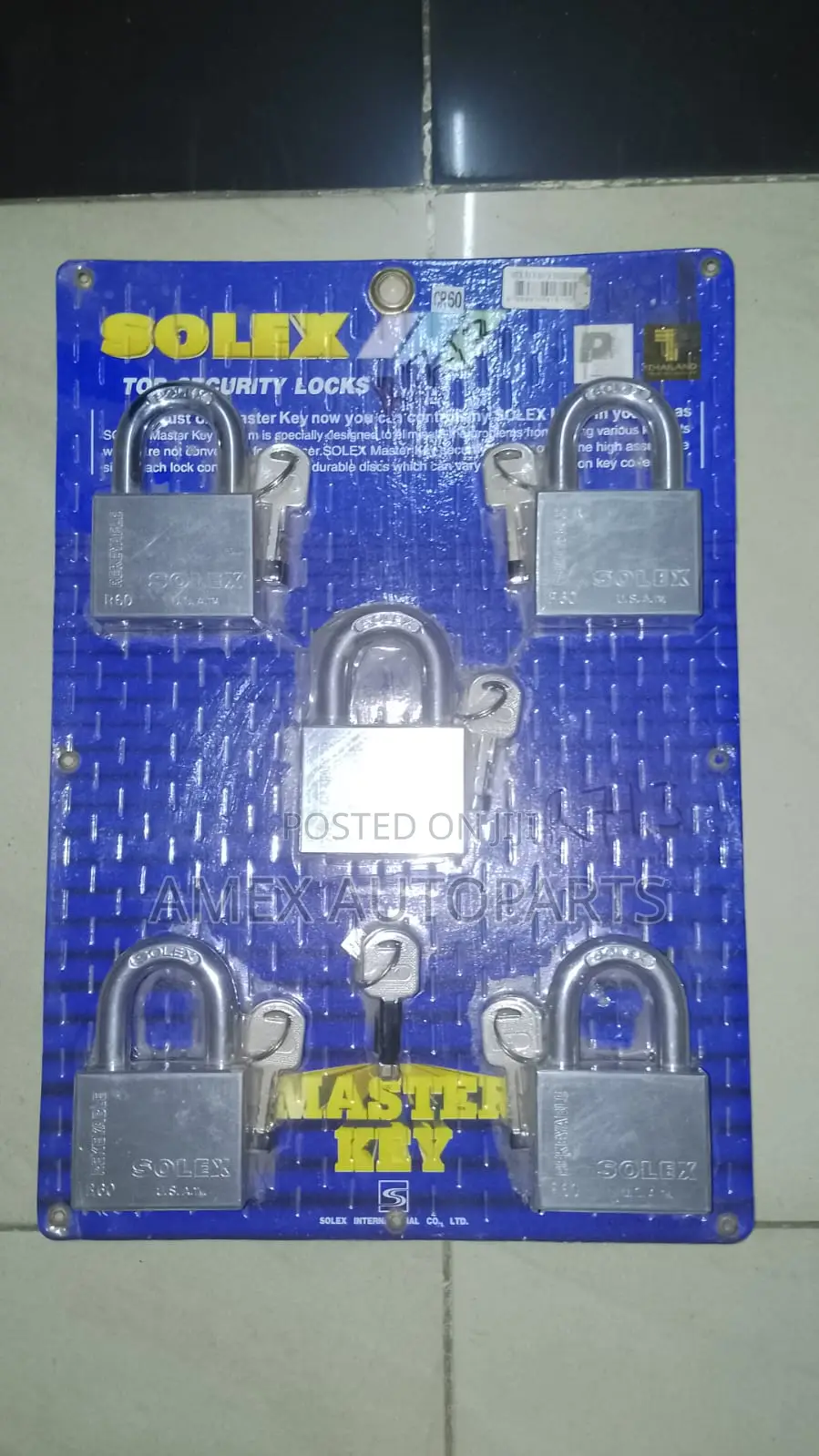 Solex Heavy Duty Lock Extra Cr - 60