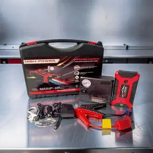 Cost- Effective Portable 99800mah Car Jump Starter With Tire Inflator