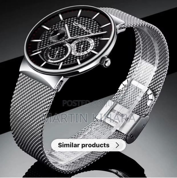Crjju Chronograph Mesh Gents Watch - thumbnail 4