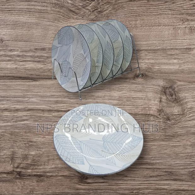 8inch Ceramic Side Plates 6pcs (Wpk - main view