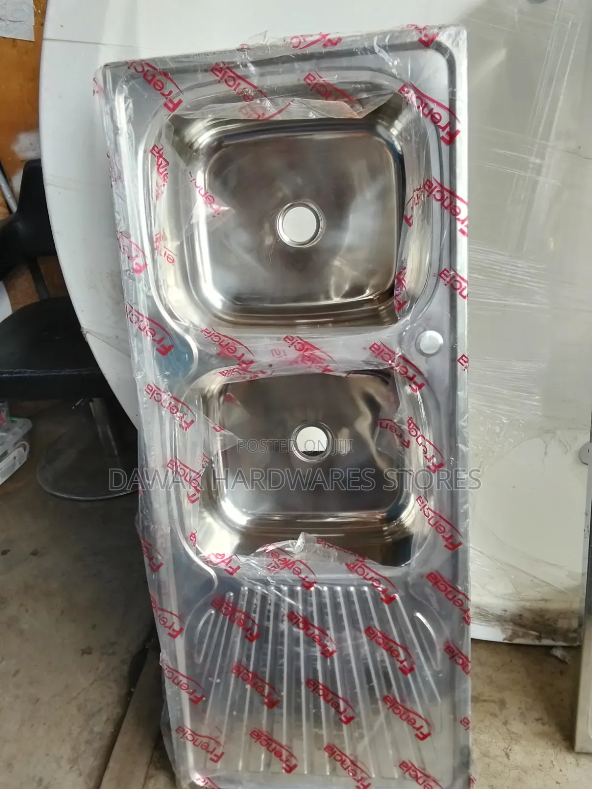 Premium Double Bowl Kitchen Sink With a Drainboard