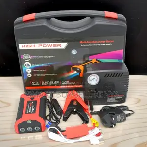Maintenance Friendly Tool 99800mah Car Jump Starter With Tire Inflator
