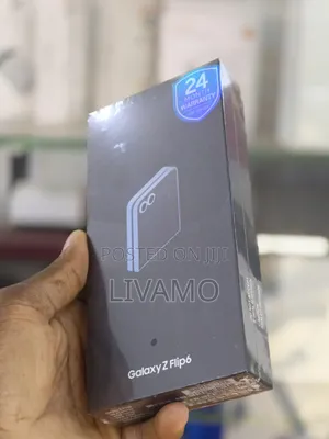 New Samsung Galaxy Z Flip6 256 GB Black