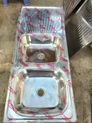 Premium Double Bowl Kitchen Sink With a Drainboard