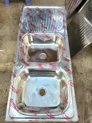 Premium Double Bowl Kitchen Sink With a Drainboard