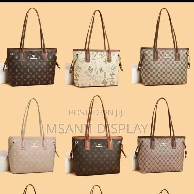 Tote With Bag Holder