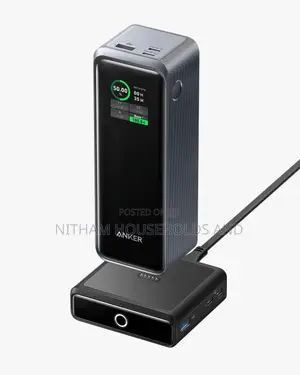 Anker Prime Power Bank With LCD Screen 27,650 Mah, 250w, 3-Port