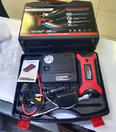99800mah Car Battery Jump Starter With Tire Inflator
