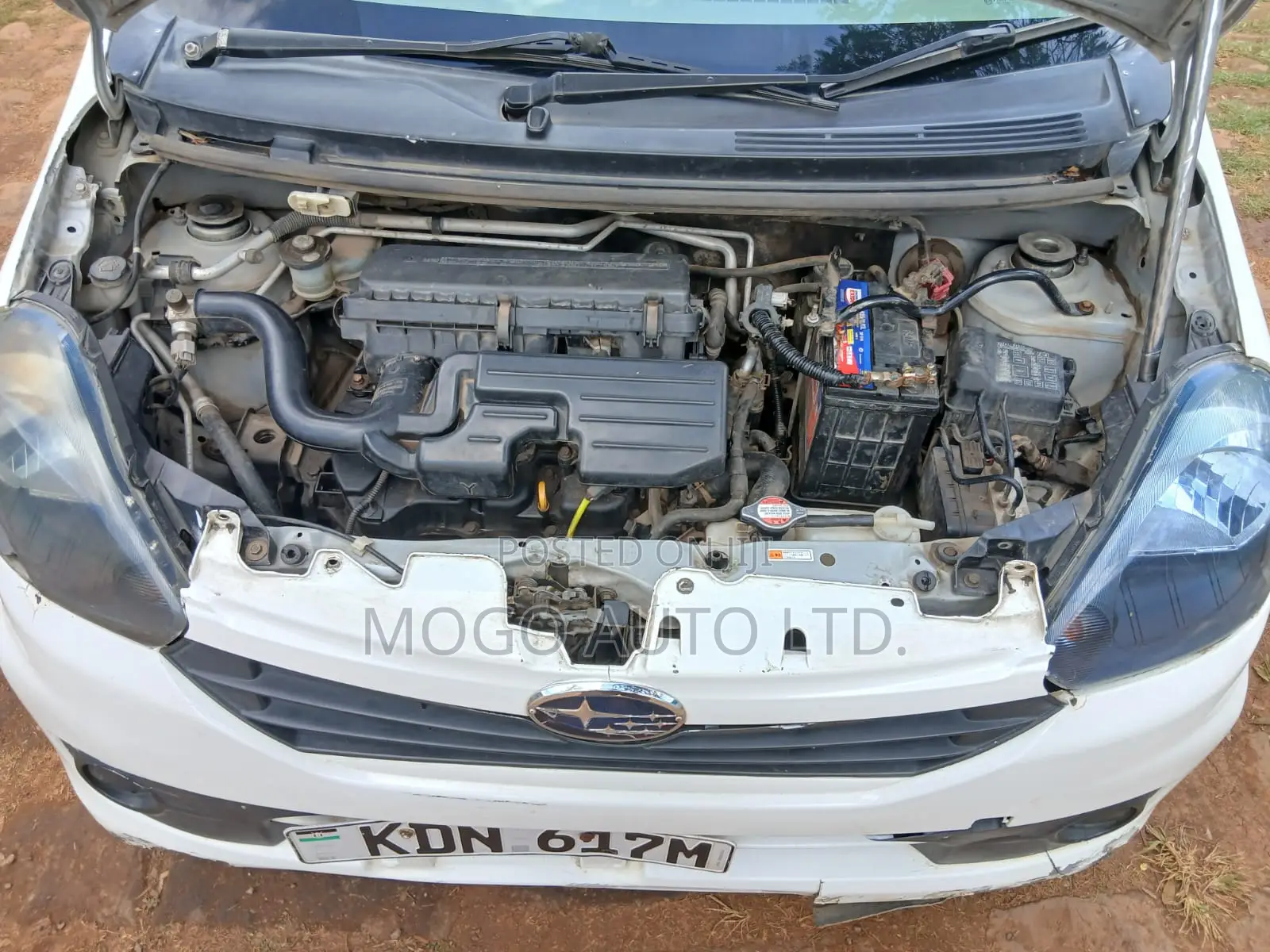 Subaru Pleo 2015 White