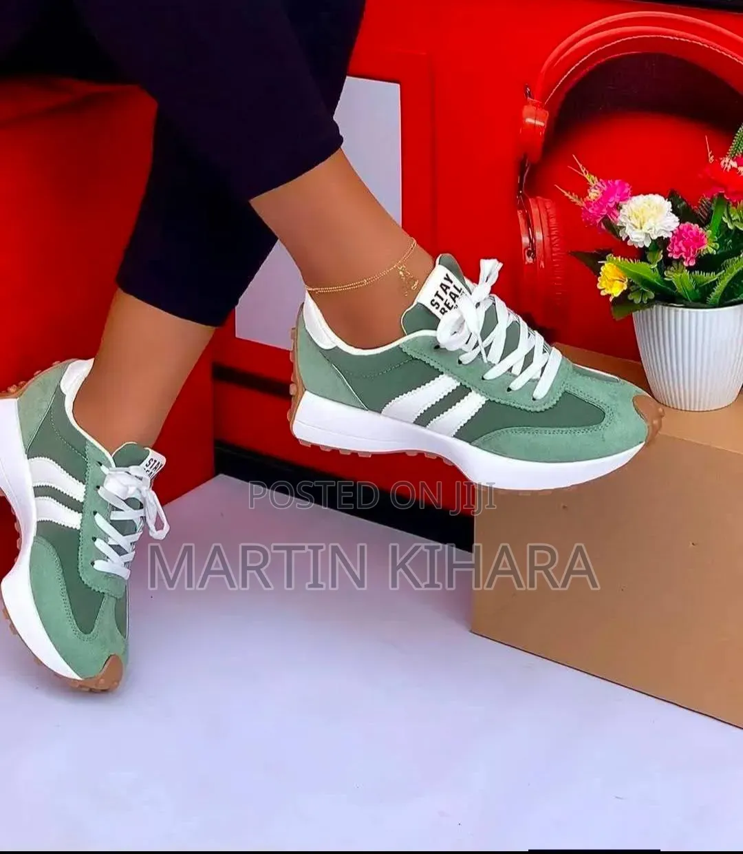 Stay Real Ladies Sneakers (Size 36--43)