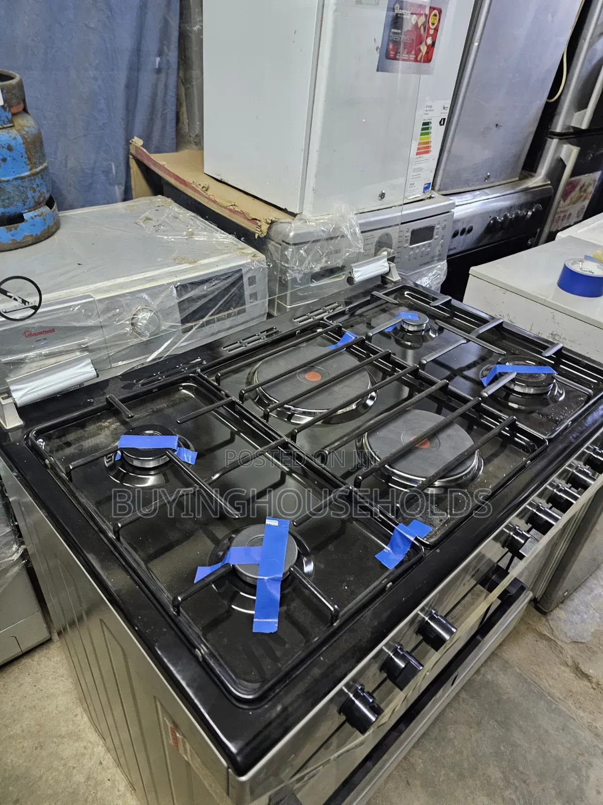 Von 60x90 Cooker 4gas+2electric Brand New!