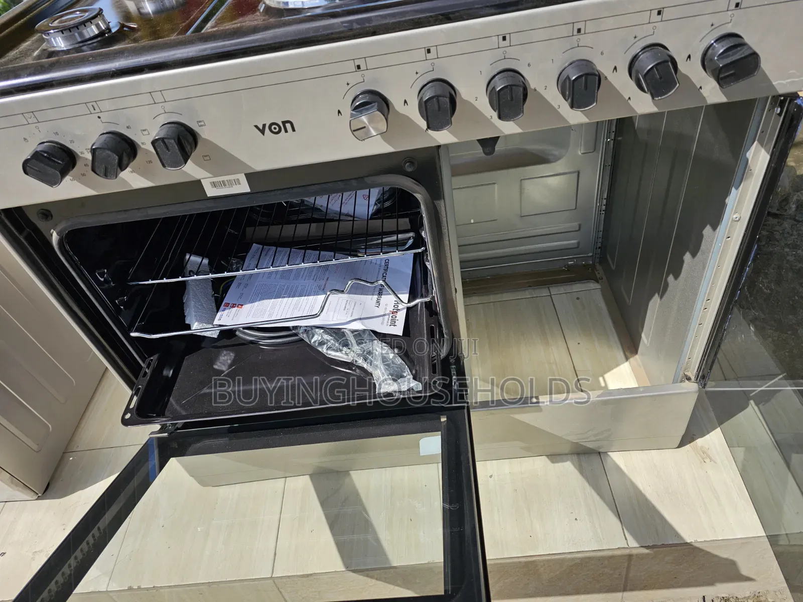Von 60x90 Cooker 4gas+2electric Brand New!