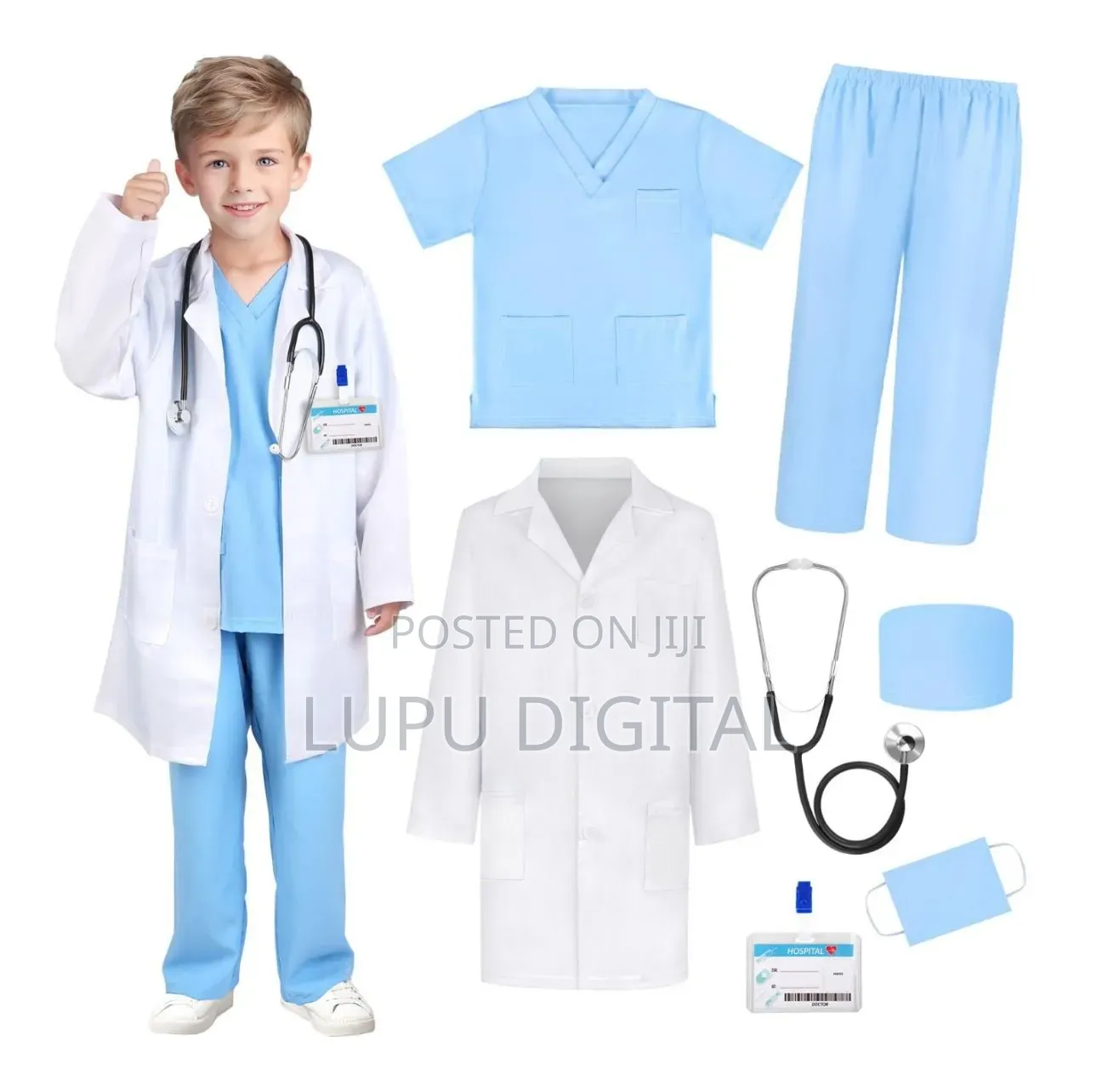 7-piece Surgical Uniform Set