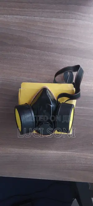 Industrial Safety Face Mask With Dual Filters