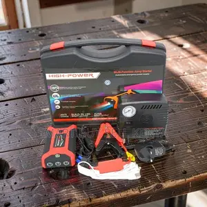 All in One Emergency 99800mah Car Jump Starter With Tire Inflator