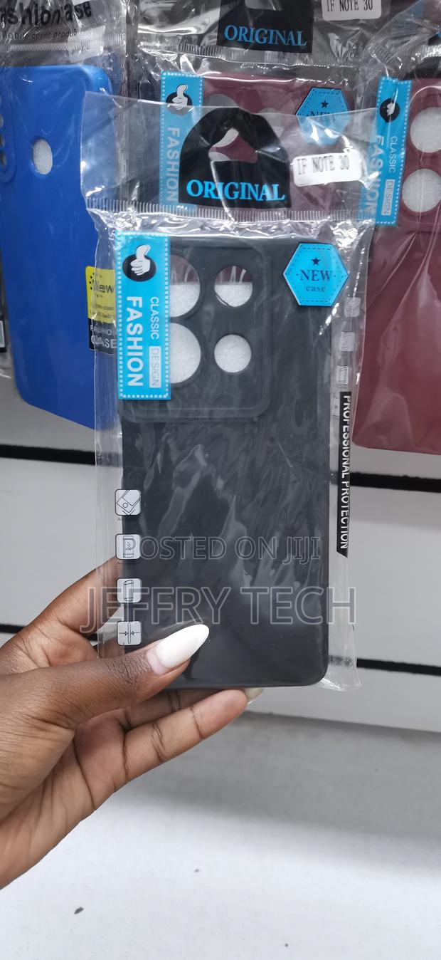Infinix Note 30 Smartphone Minimalist, Slim-Fit Profile Cover
