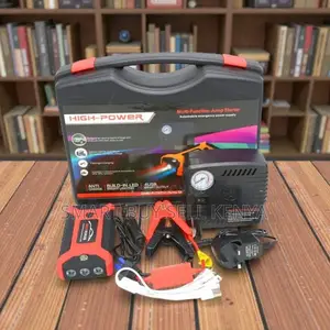 Safe and Reliable Power 99800mah Car Jump Starter With Tire Inflator