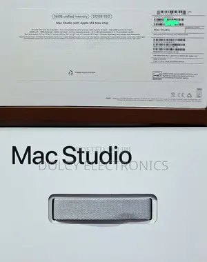 New Desktop Computer Apple Mac Studio 36GB Apple M4 Max SSD 512GB