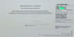 New Desktop Computer Apple Mac Studio 36GB Apple M4 Max SSD 512GB