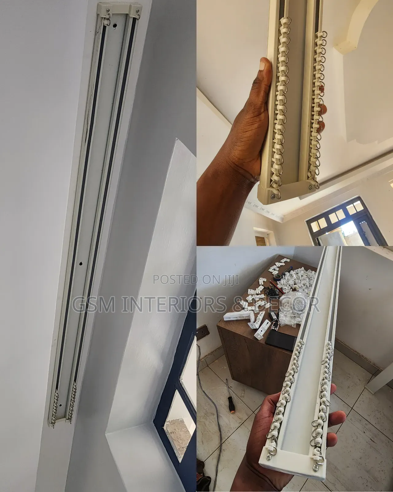 Aluminium Double Rails With Full Accessories and Stylish Finish